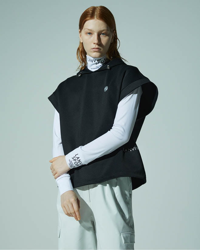 高級ゴルフウェアブランド　ランバン スポール　レディースコーデ