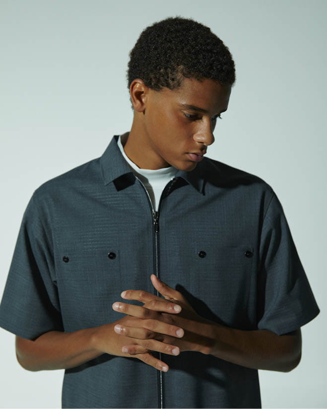 高級ゴルフウェアブランド　ランバン スポール　メンズコーデ