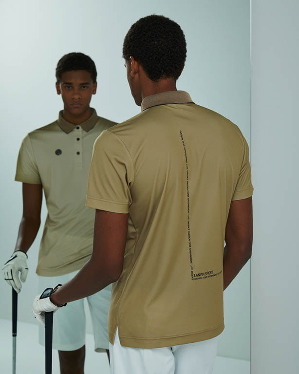 高級ゴルフウェアブランド　ランバン スポール　メンズコーデ