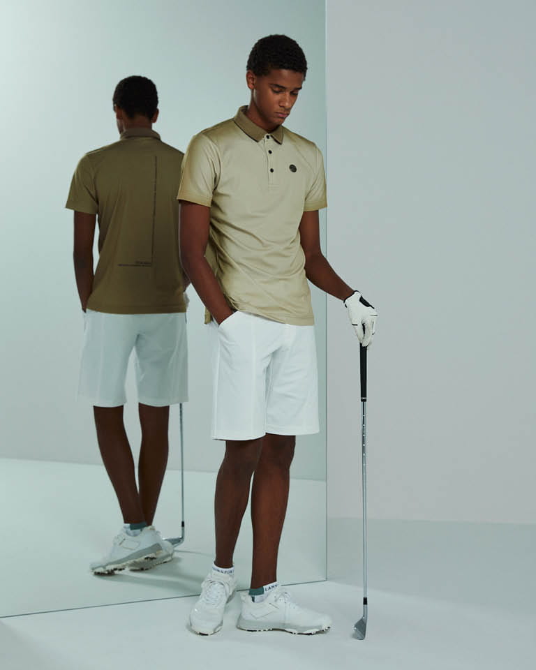 高級ゴルフウェアブランド　ランバン スポール　メンズコーデ