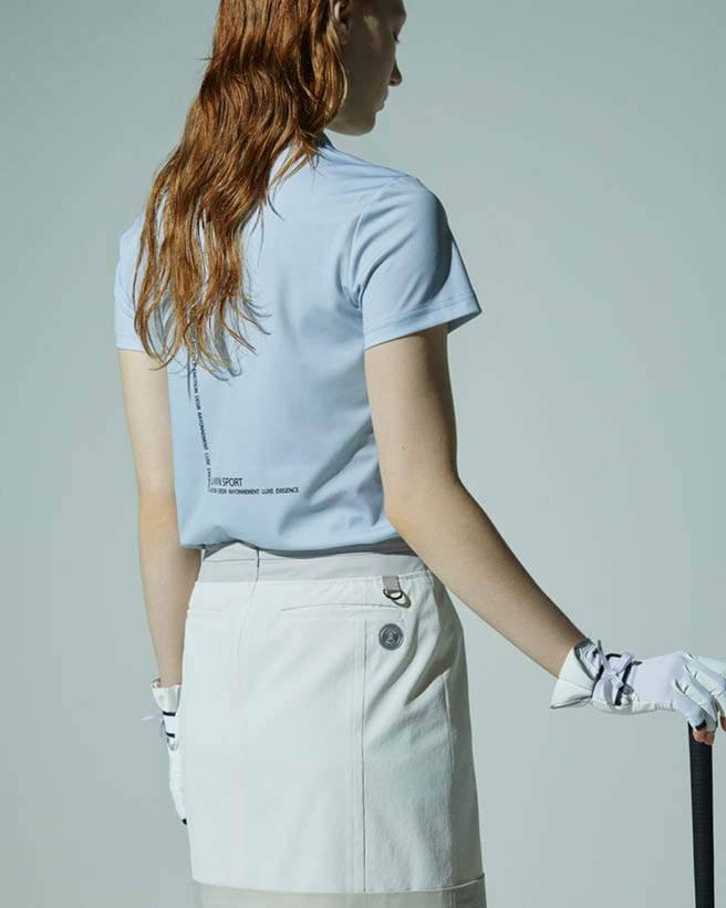 高級ゴルフウェアブランド　ランバン スポール　レディースコーデ