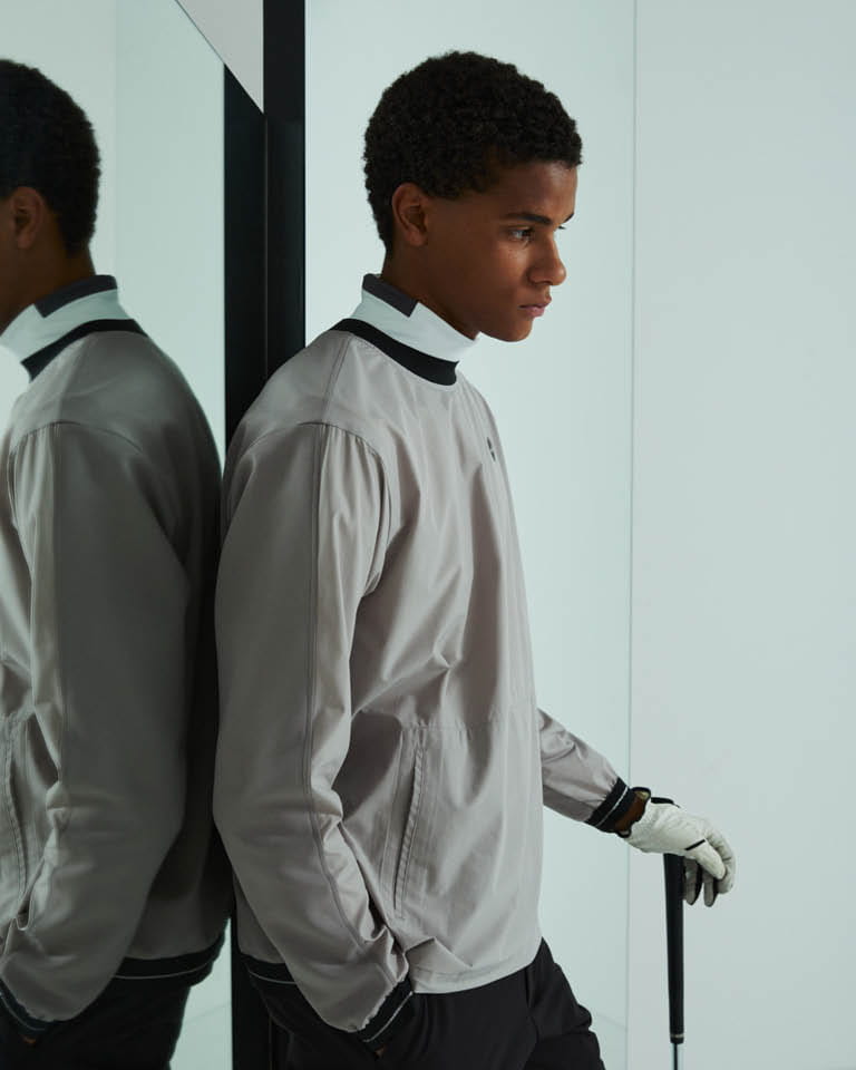 高級ゴルフウェアブランド　ランバン スポール　メンズコーデ